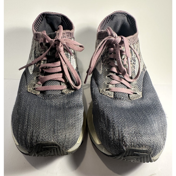 Brooks Ricochet Women’s Size 8.5 B Running Shoes Gray Purple Knit DNA AMP12 - Picture 3 of 9